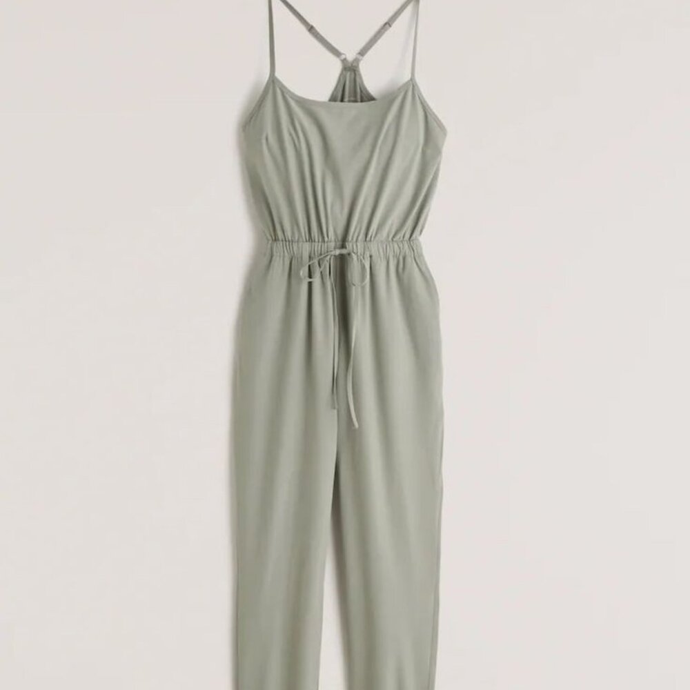 Abercrombie and Fitch Front Tie Jumpsuit